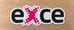 pegatina corte die cut